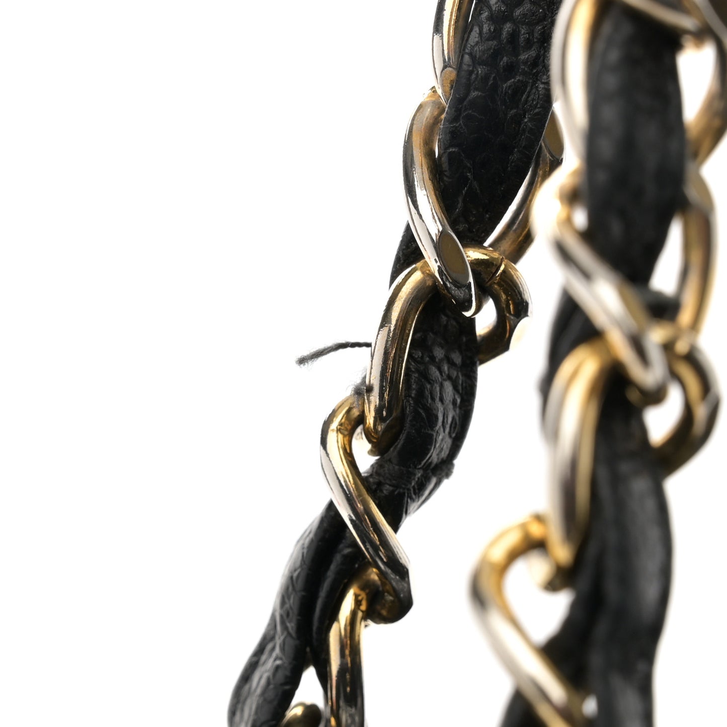 Caviar Quilted Petit Shopping Tote PST Black