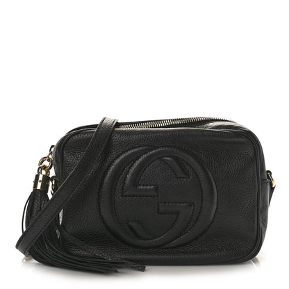 Gucci Pebbled Calfskin Small Soho Disco Bag Black 1 of 10