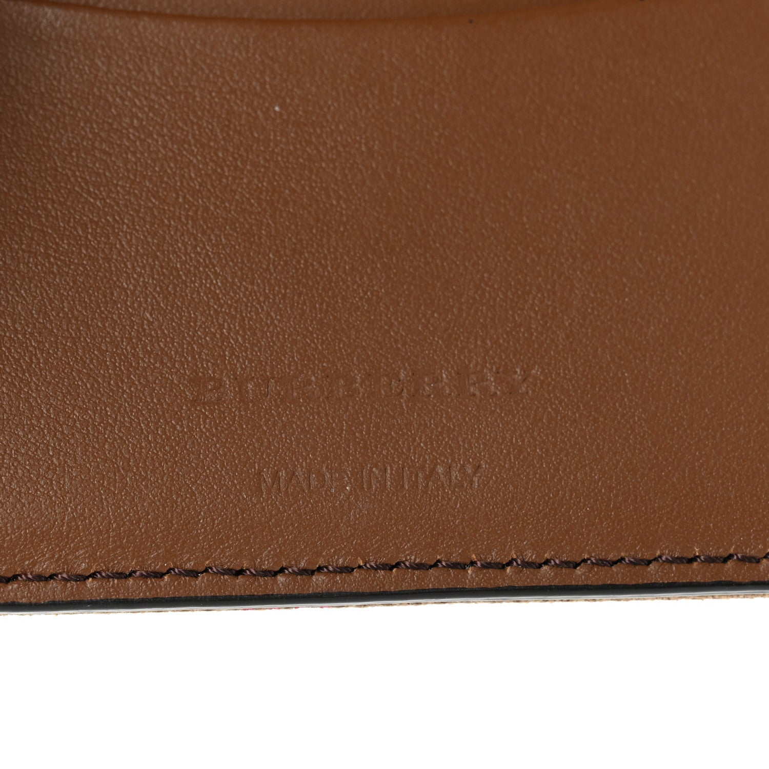 Burberry House Check Luna French Wallet Brown 6 of 6