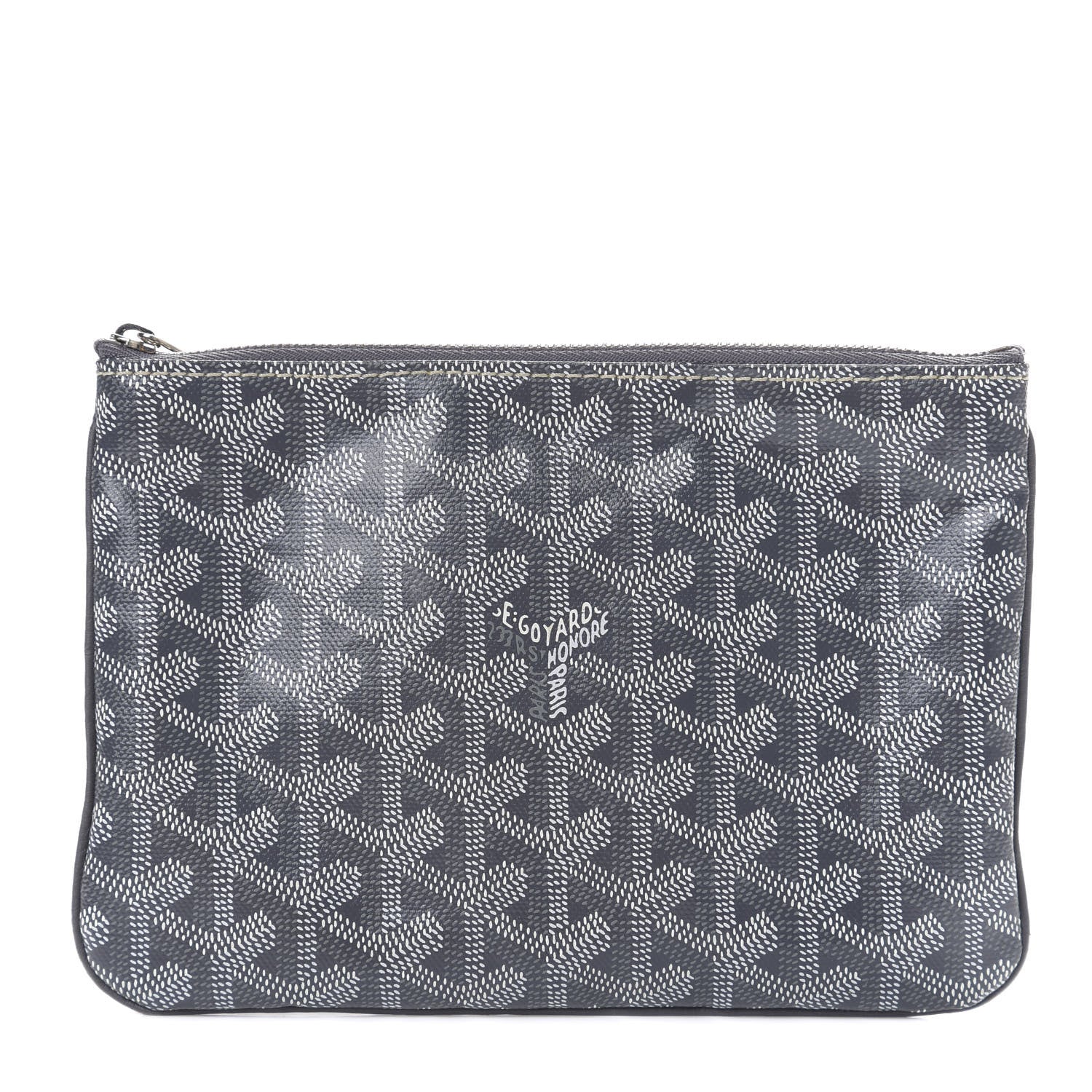 Goyard Goyardine Senat Pochette PM Gray 1 of 5