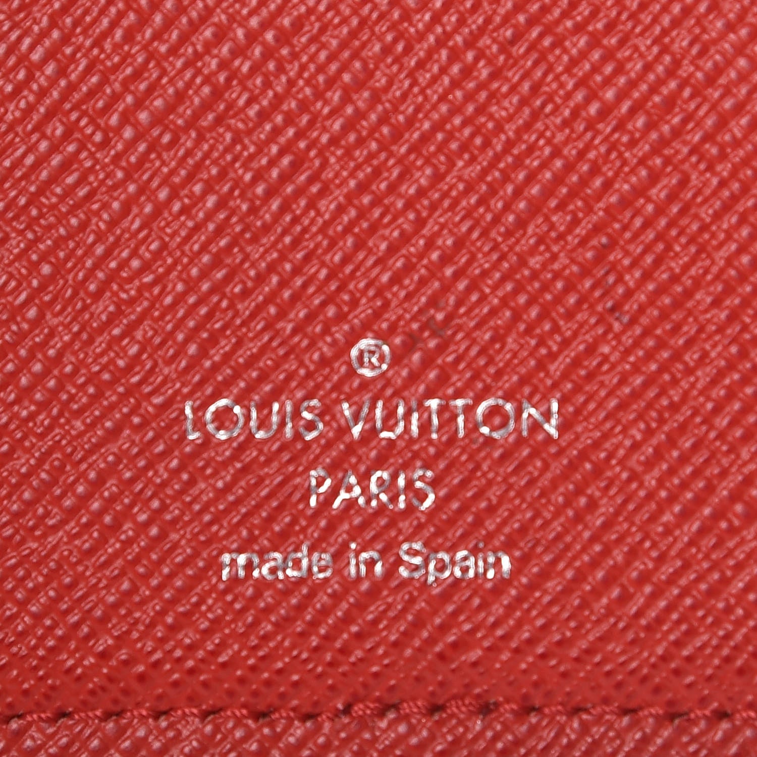 Louis Vuitton X SUPREME Epi Pocket Organizer Red 7 of 13