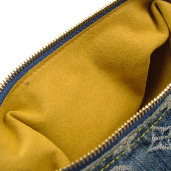 Monogram Denim Baggy PM Blue
