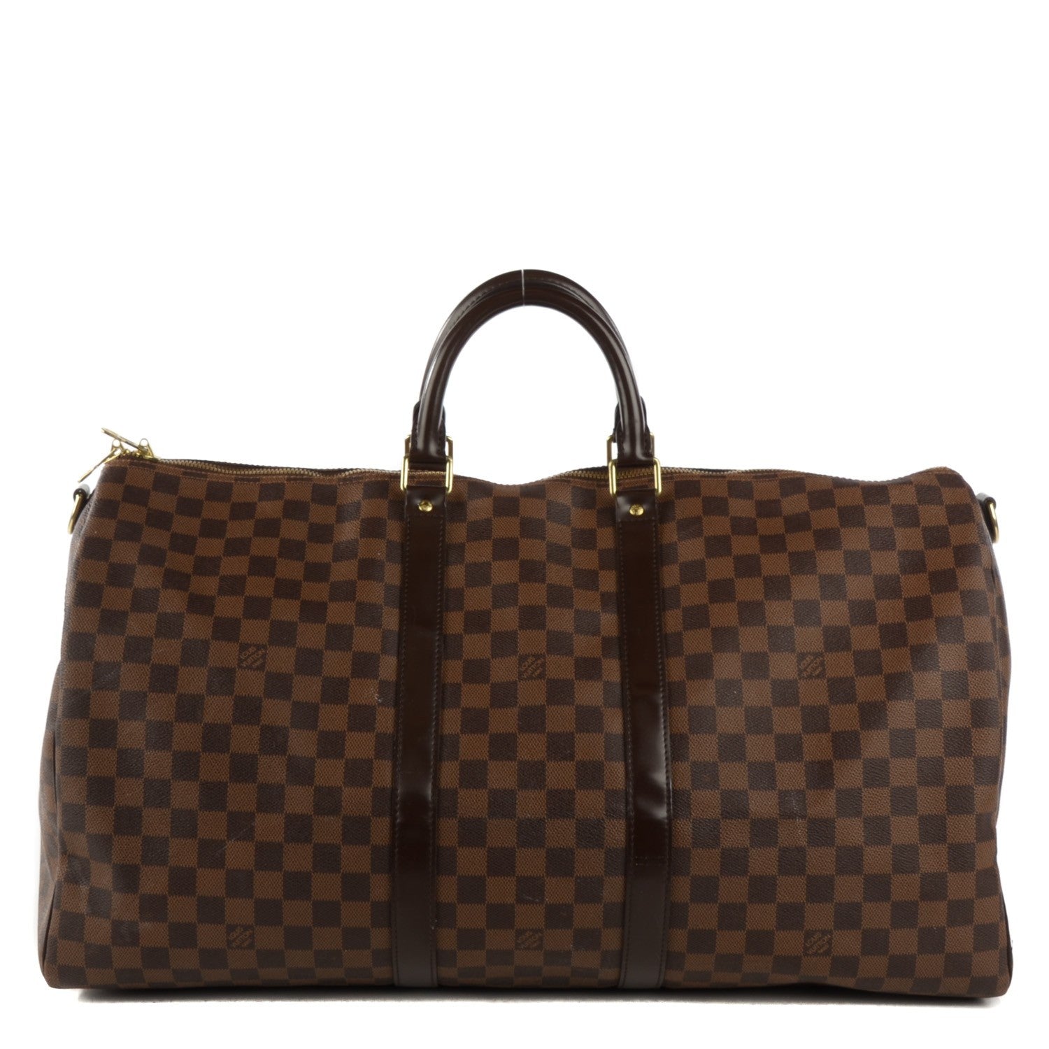 Louis Vuitton Damier Ebene Keepall Bandouliere 55 1 of 10