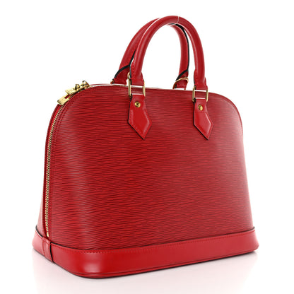 Louis Vuitton Epi Alma PM Carmine 3 of 11