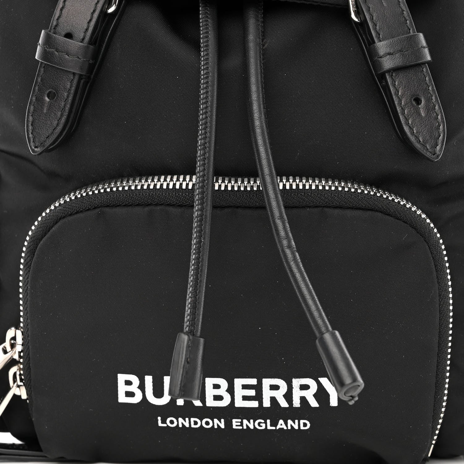 Burberry Nylon Logo Print Small Rucksack Backpack 9 of 14