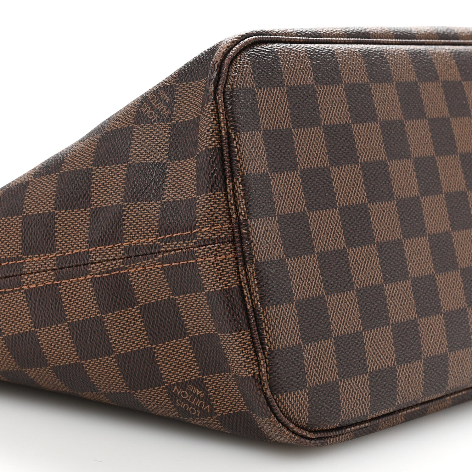 Louis Vuitton Damier Ebene Neo Neverfull MM Rose Ballerine 11 of 13