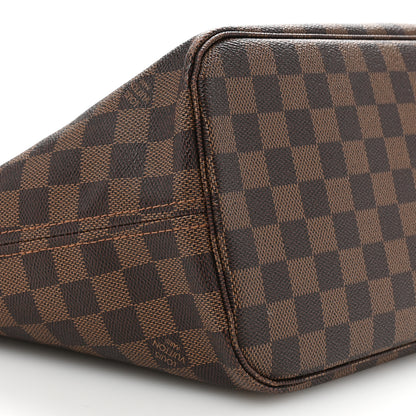 Louis Vuitton Damier Ebene Neo Neverfull MM Rose Ballerine 11 of 13