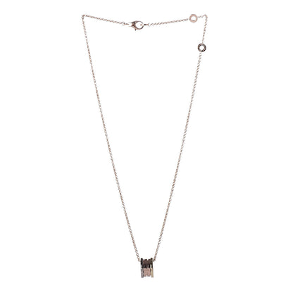 Bulgari 18K Rose White Yellow Gold B.Zero1 Pendant Necklace 3 of 6