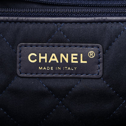 Chanel Shiny Caviar Quilted Chanel 22 Dark Blue 8 of 12