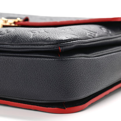 Louis Vuitton Empreinte Pochette Metis Marine Rouge 9 of 10