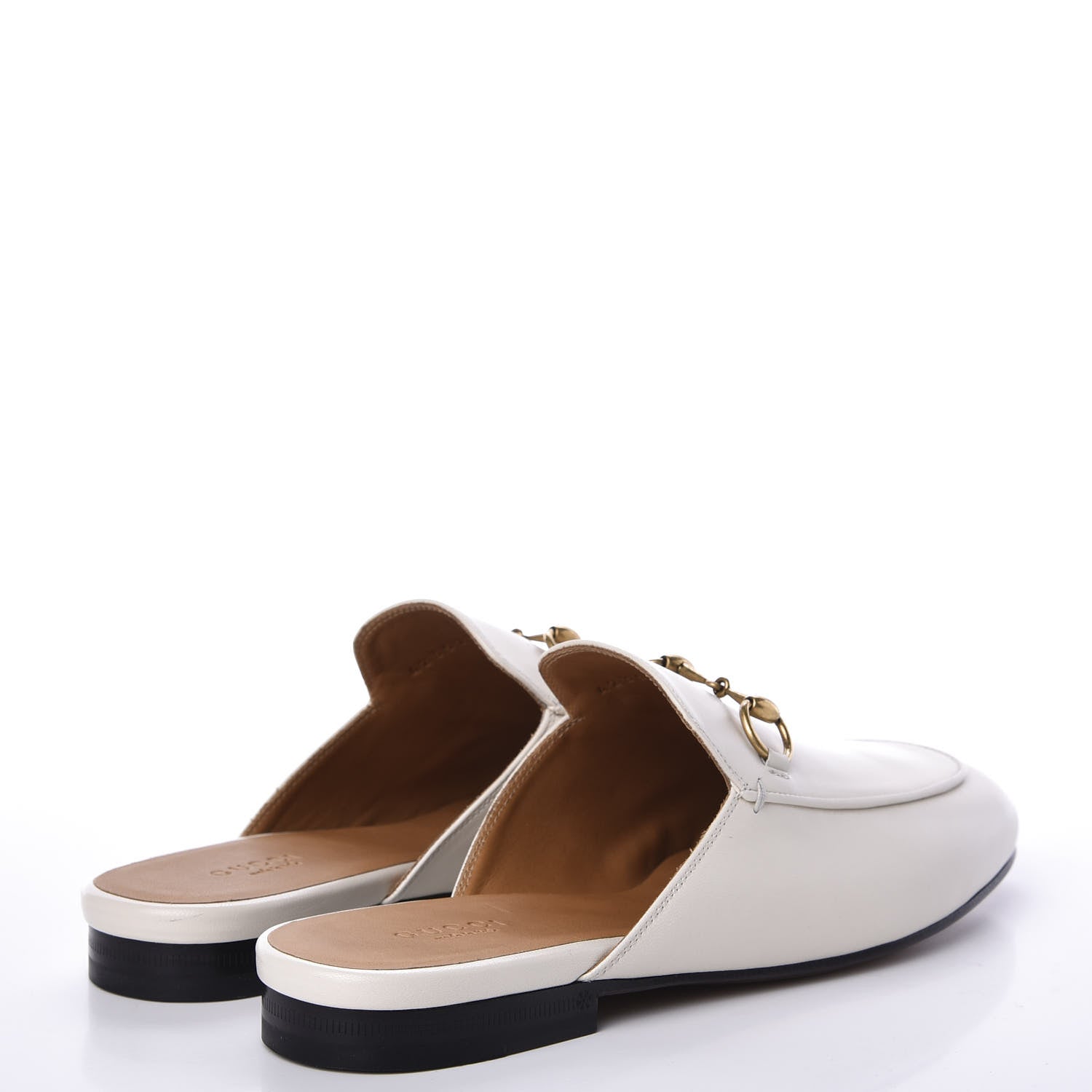 Gucci Malaga Kid Womens Princetown Slippers 37 Mystic White 4 of 11