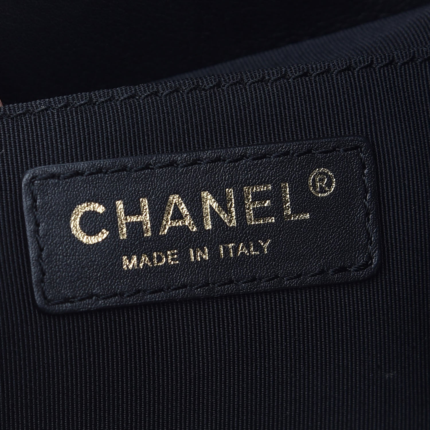 Chanel Calfskin Stitched Chain Bucket Bag Black 6 of 9