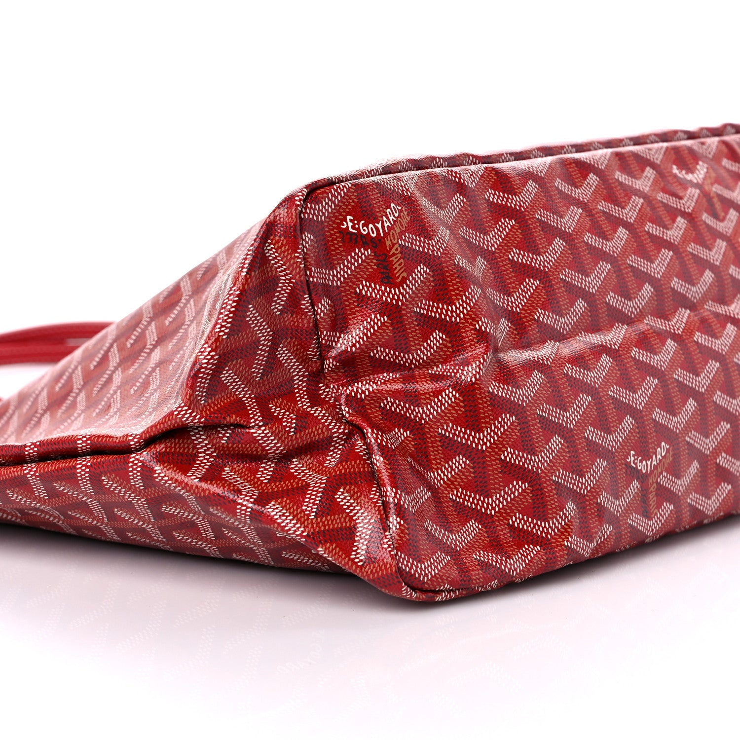 Goyard Goyardine Saint Louis PM Red 8 of 9
