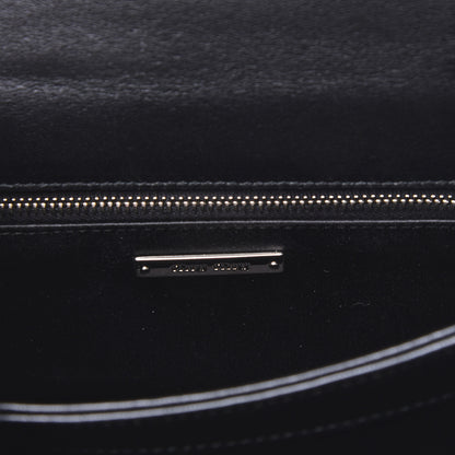 Miu Miu Pattina Nappa Crystal Studded Borchie Flap Bag Black 8 of 14