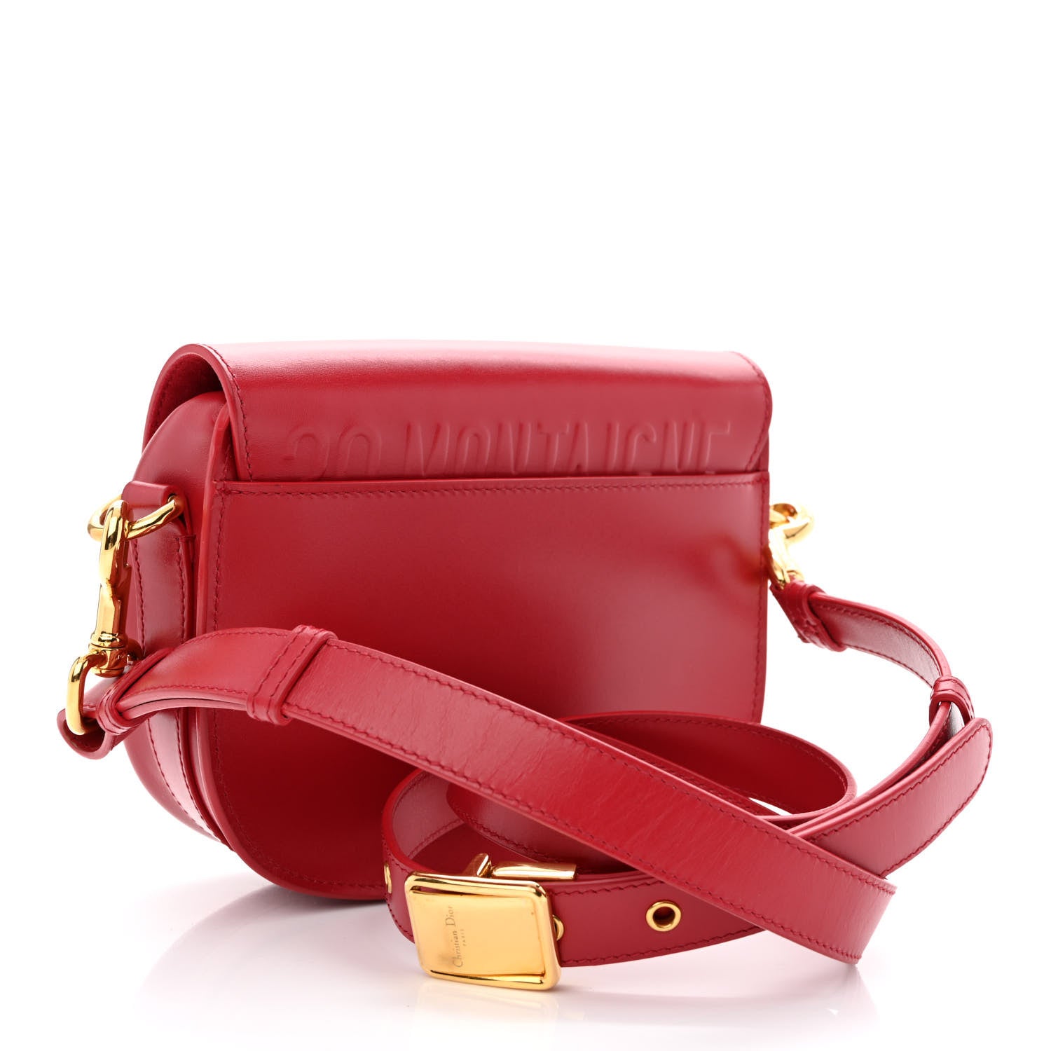 Christian Dior Box Calfskin Small Bobby Flap Raspberry 3 of 10