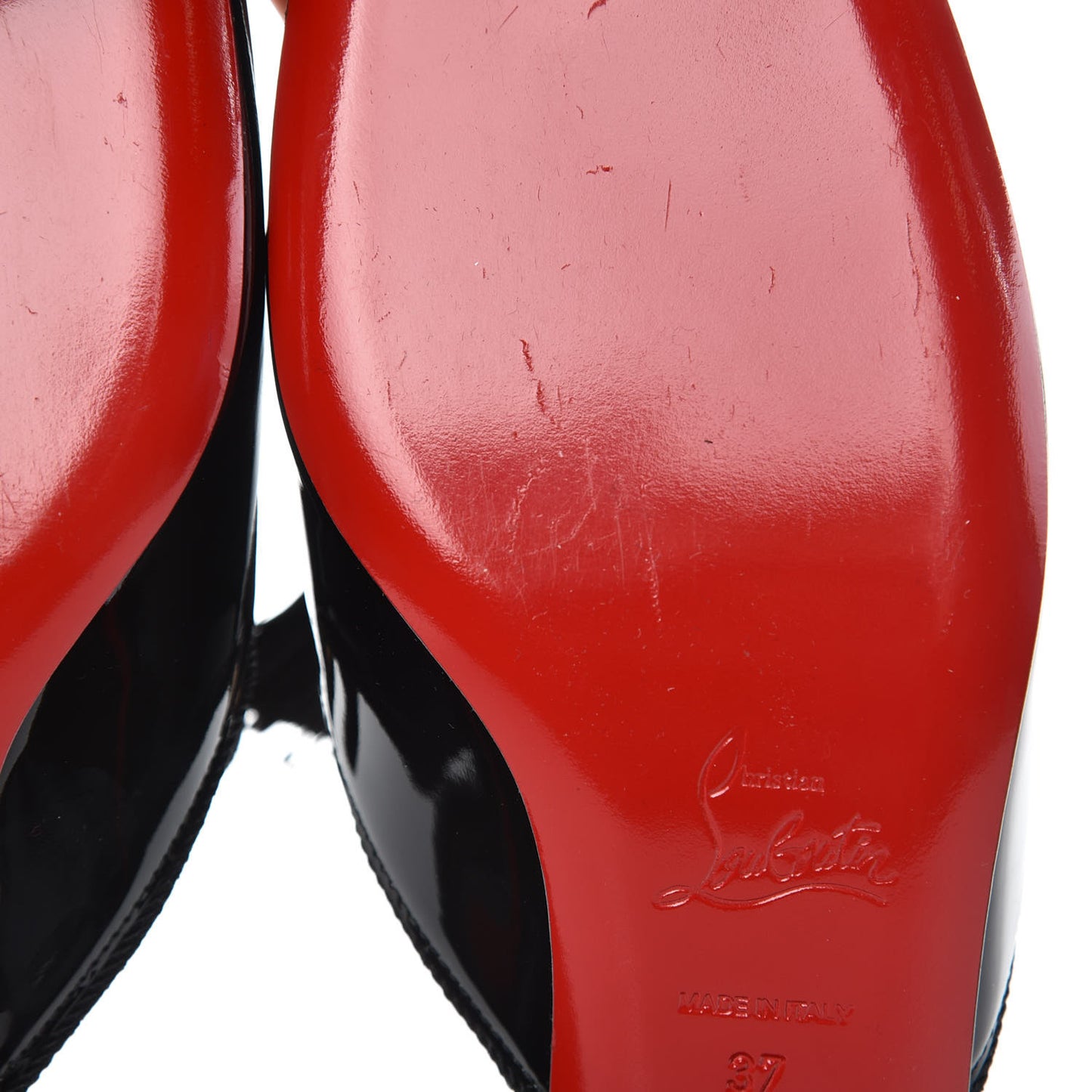 Patent Barry 35 Mules 37 Black