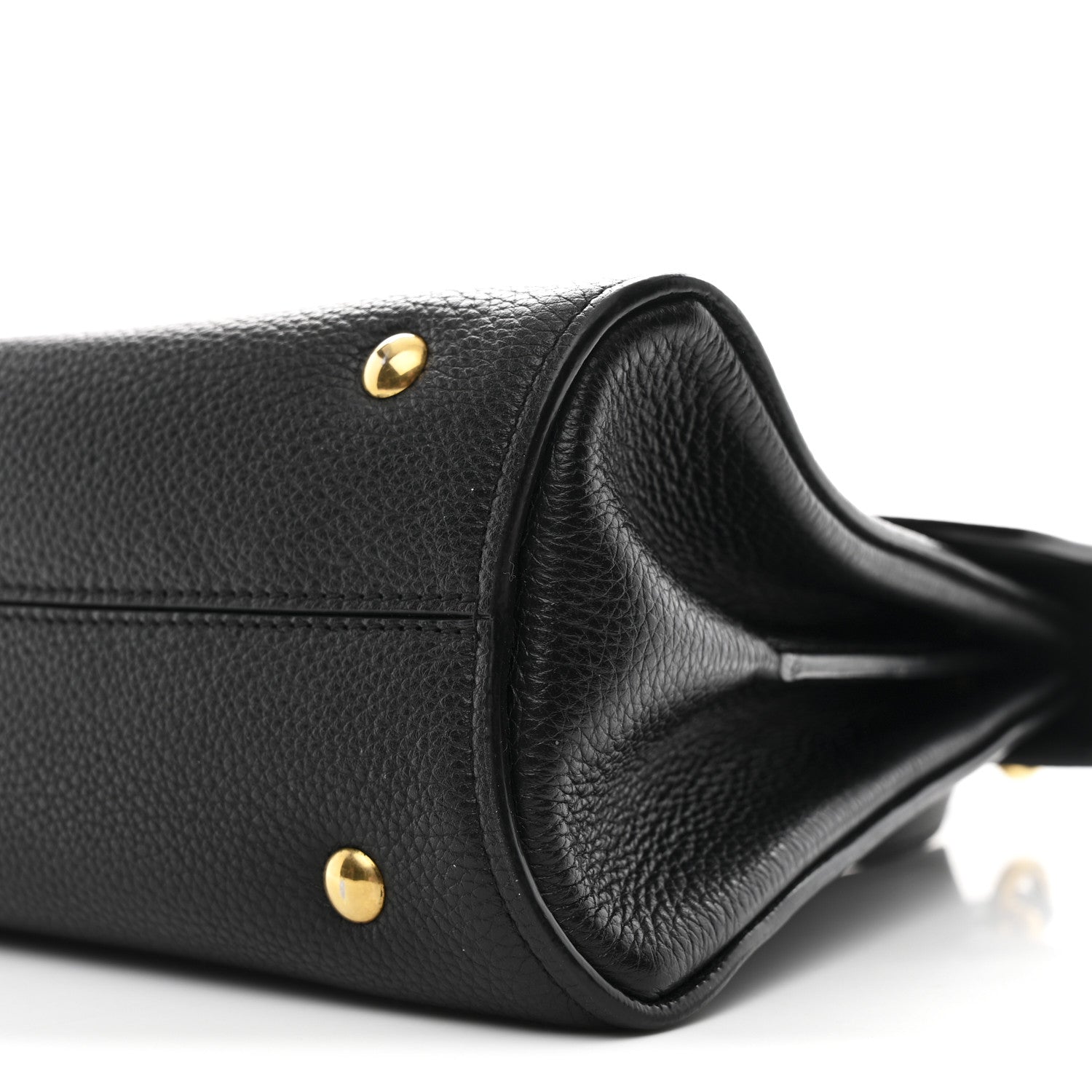 Salvatore Ferragamo Calfskin Small Margot Top Handle Satchel Black 11 of 11