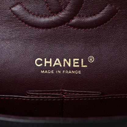 Chanel Lambskin Quilted Medium Double Flap Black 6 of 16