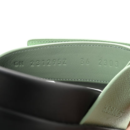 Hermes Epsom Womens Chypre Sandals 36 Vert Jade 8 of 8