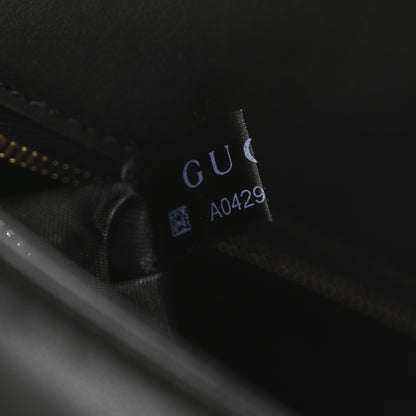 Gucci Calfskin Matelasse Small GG Marmont Multi Pocket Shoulder Bag Black 7 of 10