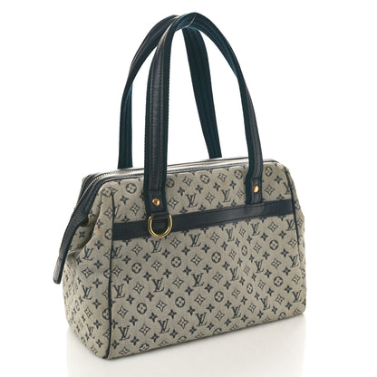 Louis Vuitton Mini Monogram Josephine PM Blue 3 of 11