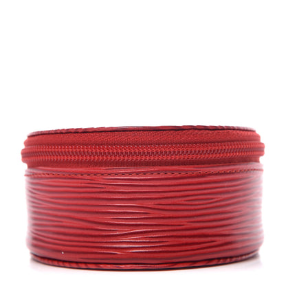 Louis Vuitton Epi Ecrin Bijoux 8cm Jewelry Box Red 1 of 6