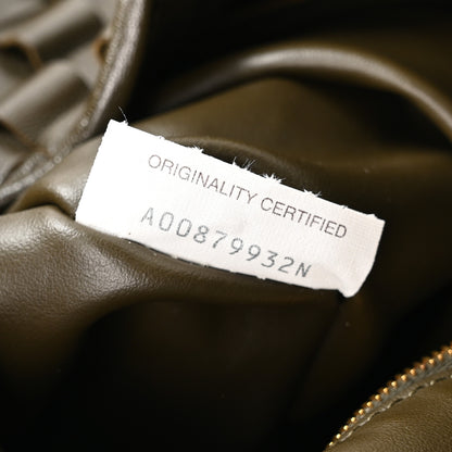 Bottega Veneta Calfskin Intrecciato Large Hop Kaki 7 of 11