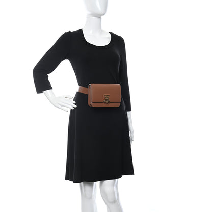 Burberry Calfskin TB Belt Bag Malt Brown 2 of 9