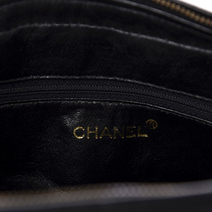 Chanel Lambskin Quilted CC Tassel Camera Case Black 10 of 13