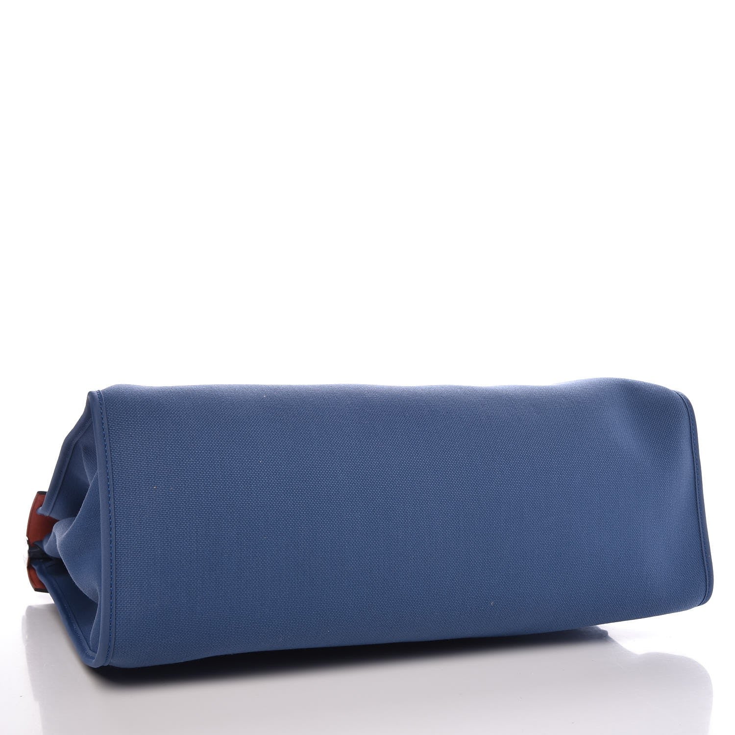 Hermes Toile Vache Hunter Herbag Zip 39 MM Bleu Orage Rouge H 5 of 10