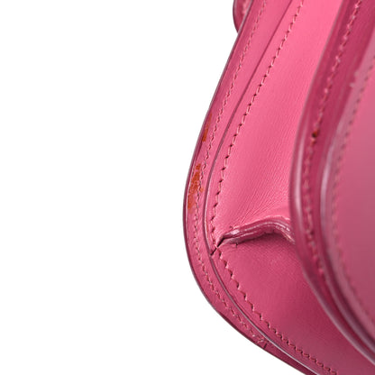 Celine Smooth Calfskin Medium Classic Box Flap Bag Pink 34 of 42