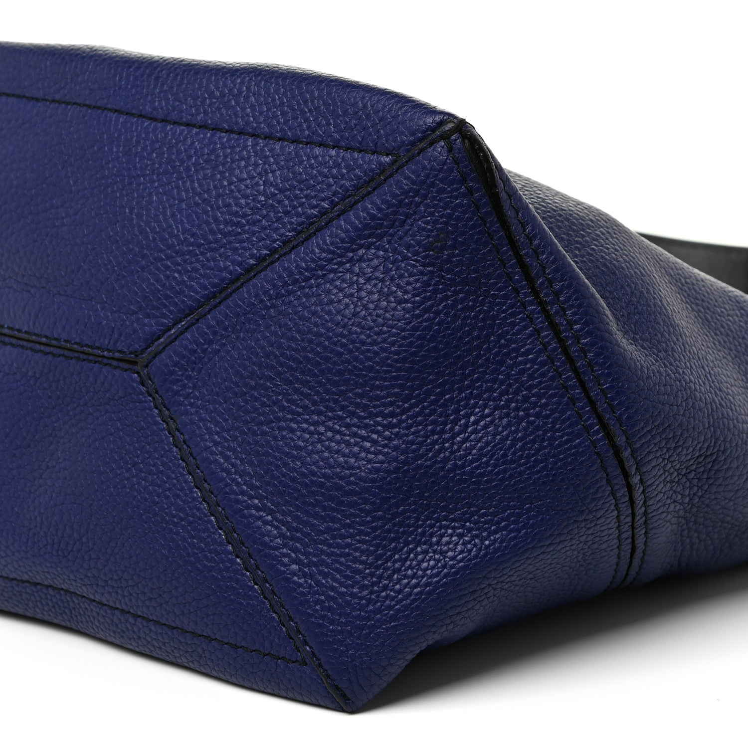 Proenza Schouler Pebbled Calfskin Medium Zip Hobo Blue 9 of 16
