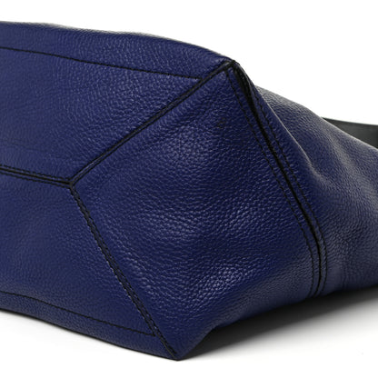 Proenza Schouler Pebbled Calfskin Medium Zip Hobo Blue 9 of 16