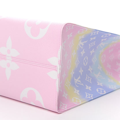 Louis Vuitton Monogram Escale Onthego GM Pastel 11 of 12