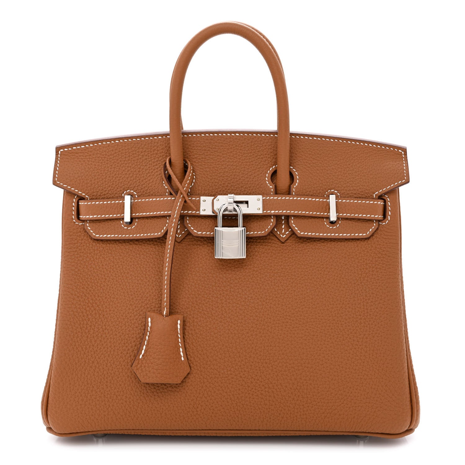 Hermes Togo Birkin 25 Gold 1 of 11