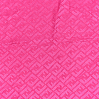 Fendi Silk Wool FF Shawl Fuchsia 2 of 5