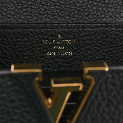 Louis Vuitton Taurillon Mini Capucines Black 6 of 9