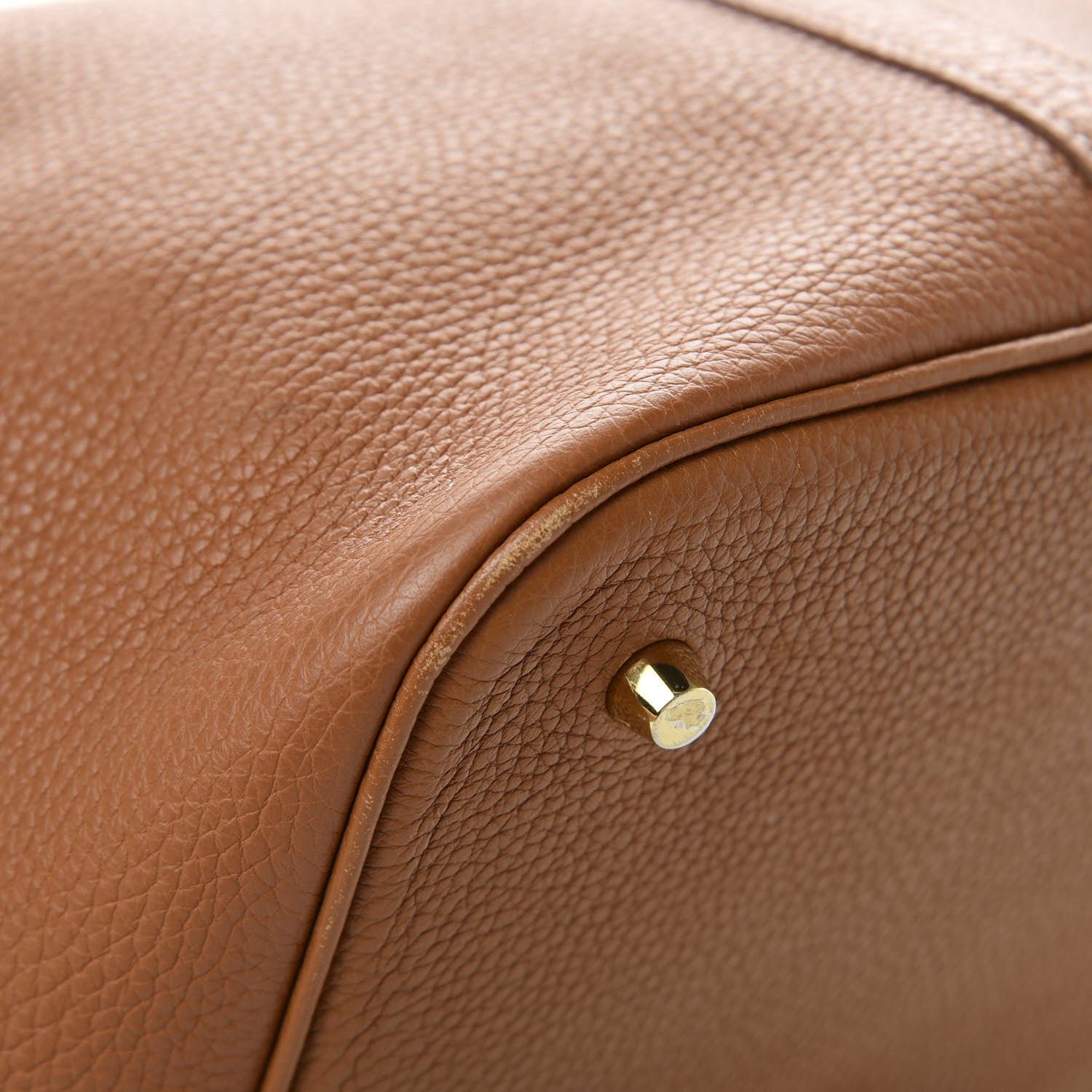 Hermes Taurillon Clemence Picotin Lock 26 GM Gold 6 of 16