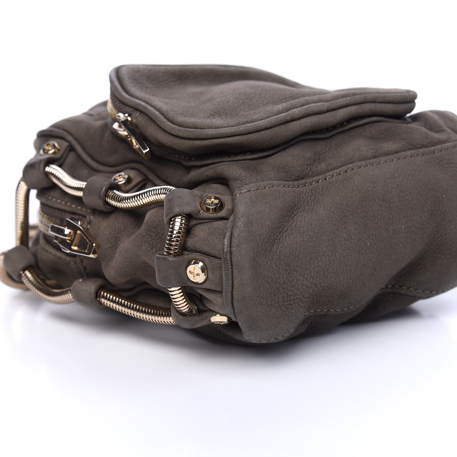 Alexander Wang Suede Mini Brenda Camera Bag Brown 6 of 7