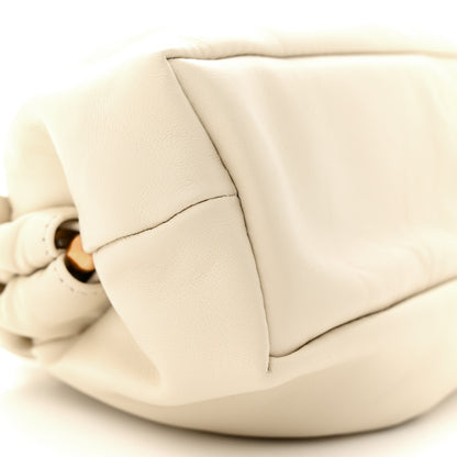 Mansur Gavriel Lambskin Mini Cloud Clutch Pearl 8 of 11