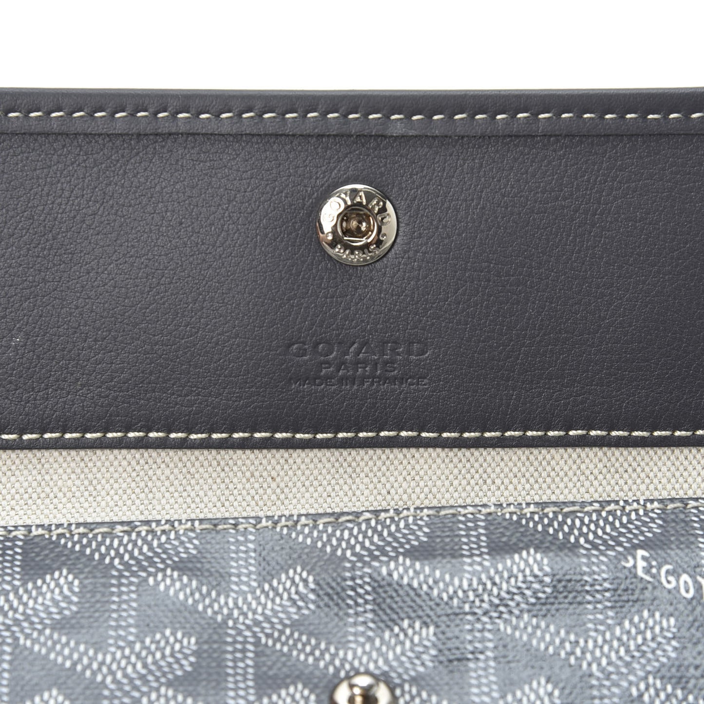 Goyardine Pouch Grey