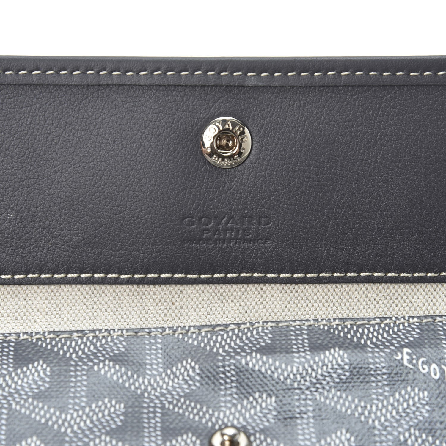 Goyard Goyardine Pouch Grey 7 of 7