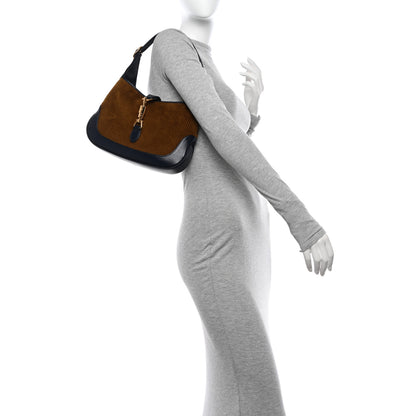 Gucci Corduroy Small Jackie 1961 Hobo New Mud Blue 2 of 14