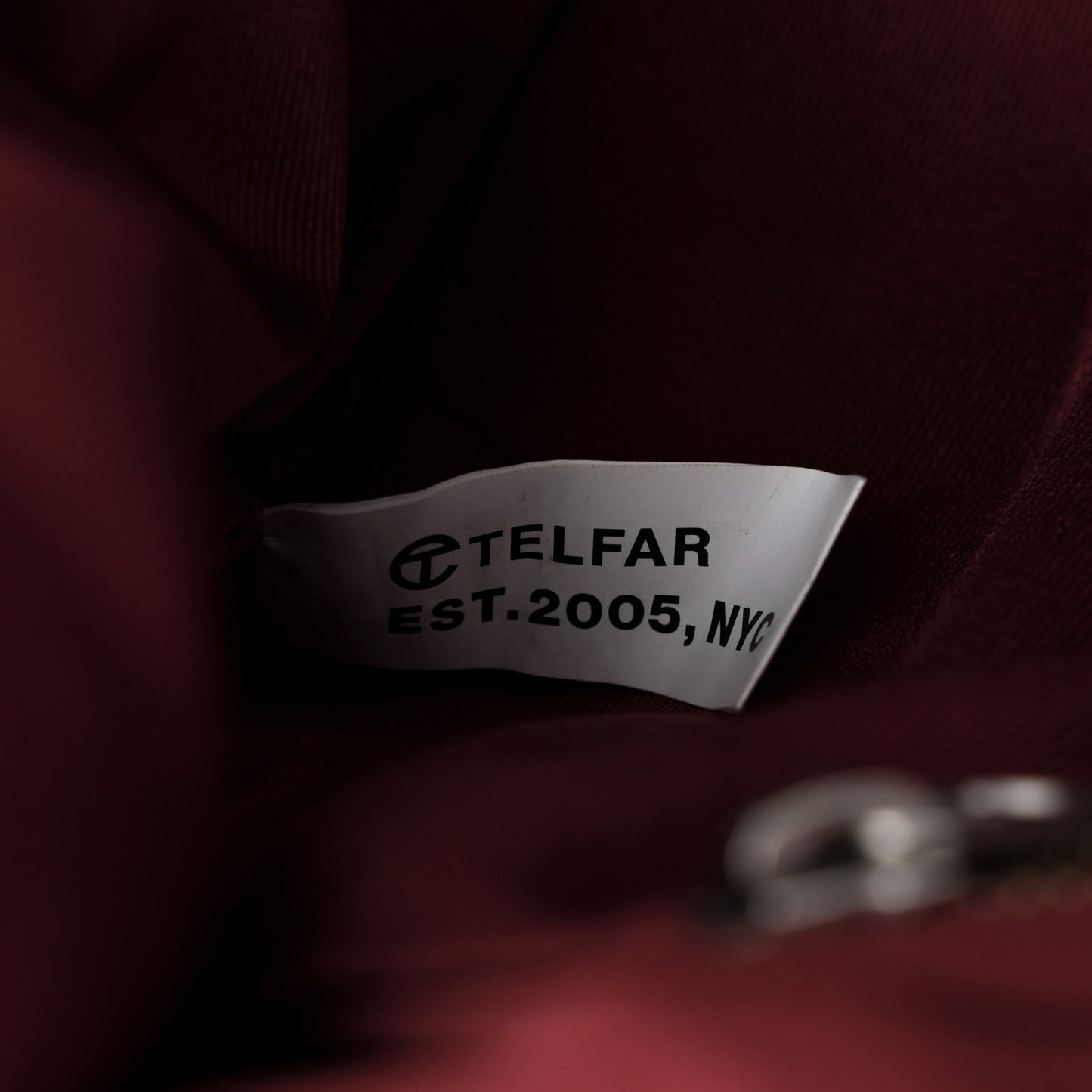 Vegan Leather Medium Shopping Bag Oxblood