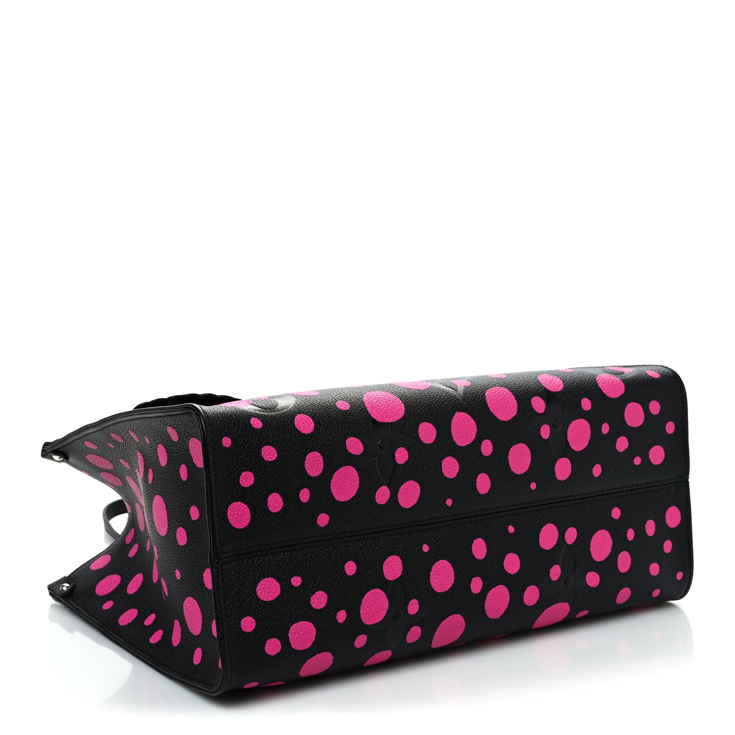 LV X YK Empreinte Monogram Giant Onthego MM Black Fuchsia