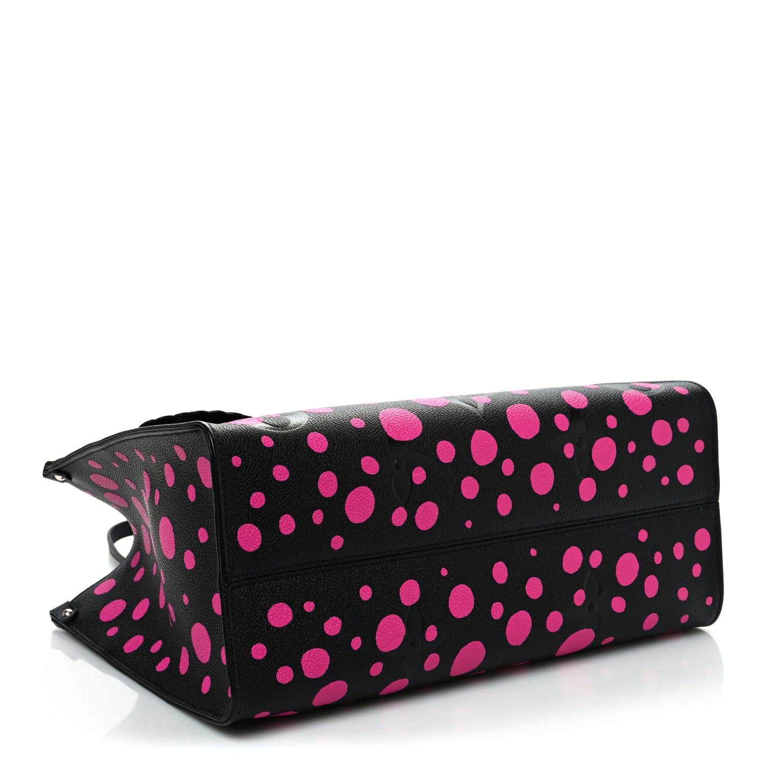 Louis Vuitton LV X YK Empreinte Monogram Giant Onthego MM Black Fuchsia 4 of 10