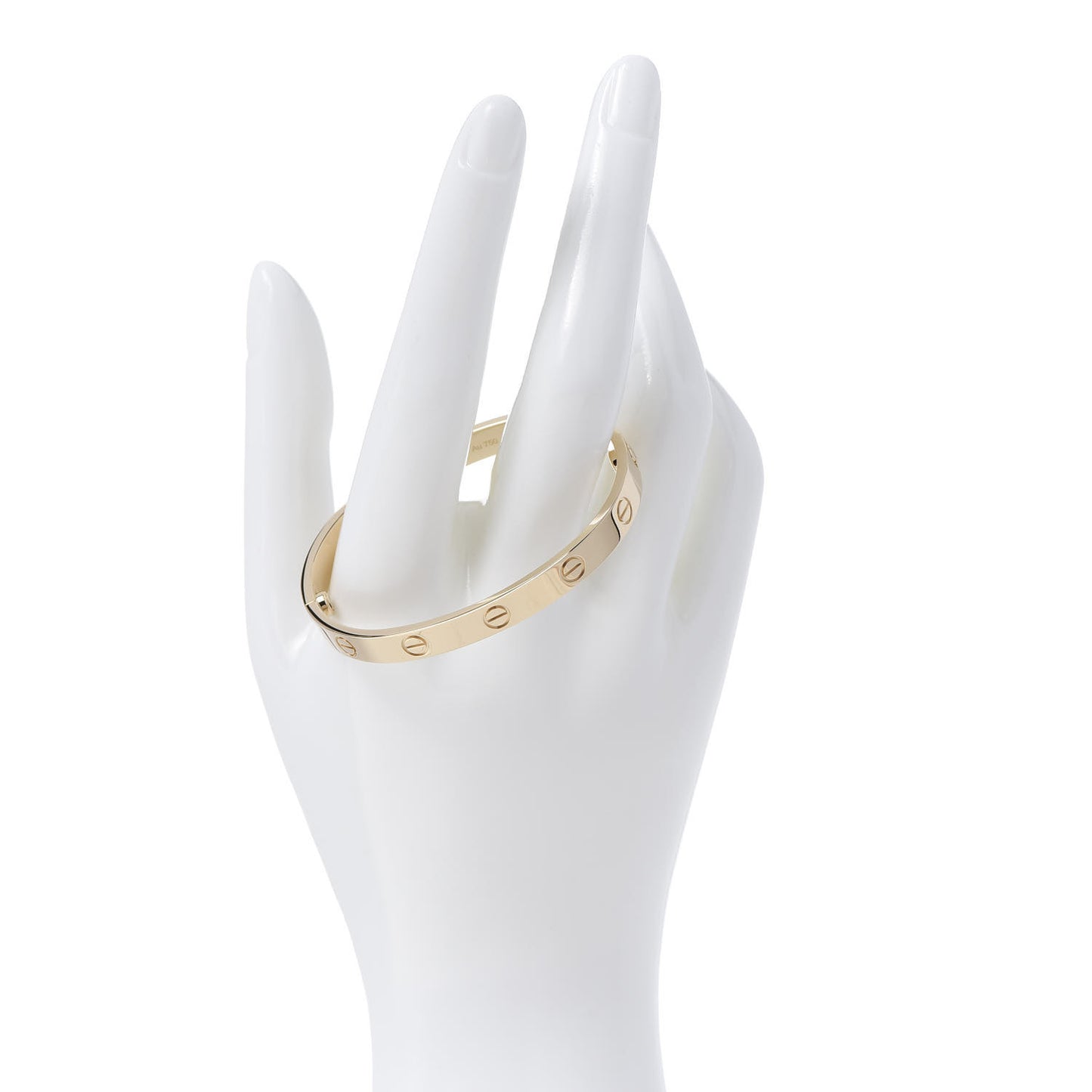 18K Yellow Gold LOVE Bracelet 16