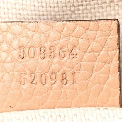 Gucci Pebbled Calfskin Small Soho Disco Bag Camelia 7 of 10