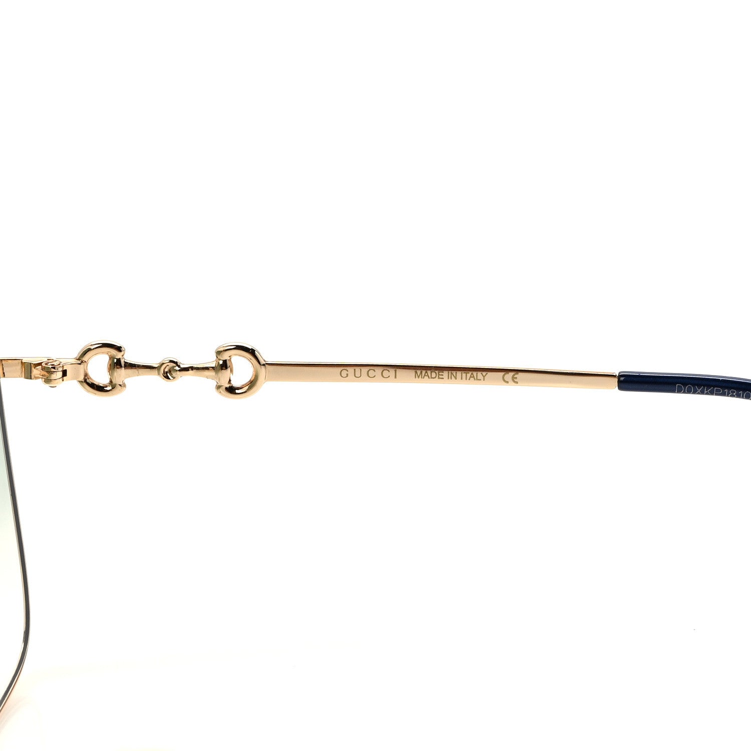 Gucci Metal Horsebit Square Frame Sunglasses GG0879S Grey 5 of 9