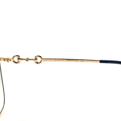 Gucci Metal Horsebit Square Frame Sunglasses GG0879S Grey 5 of 9